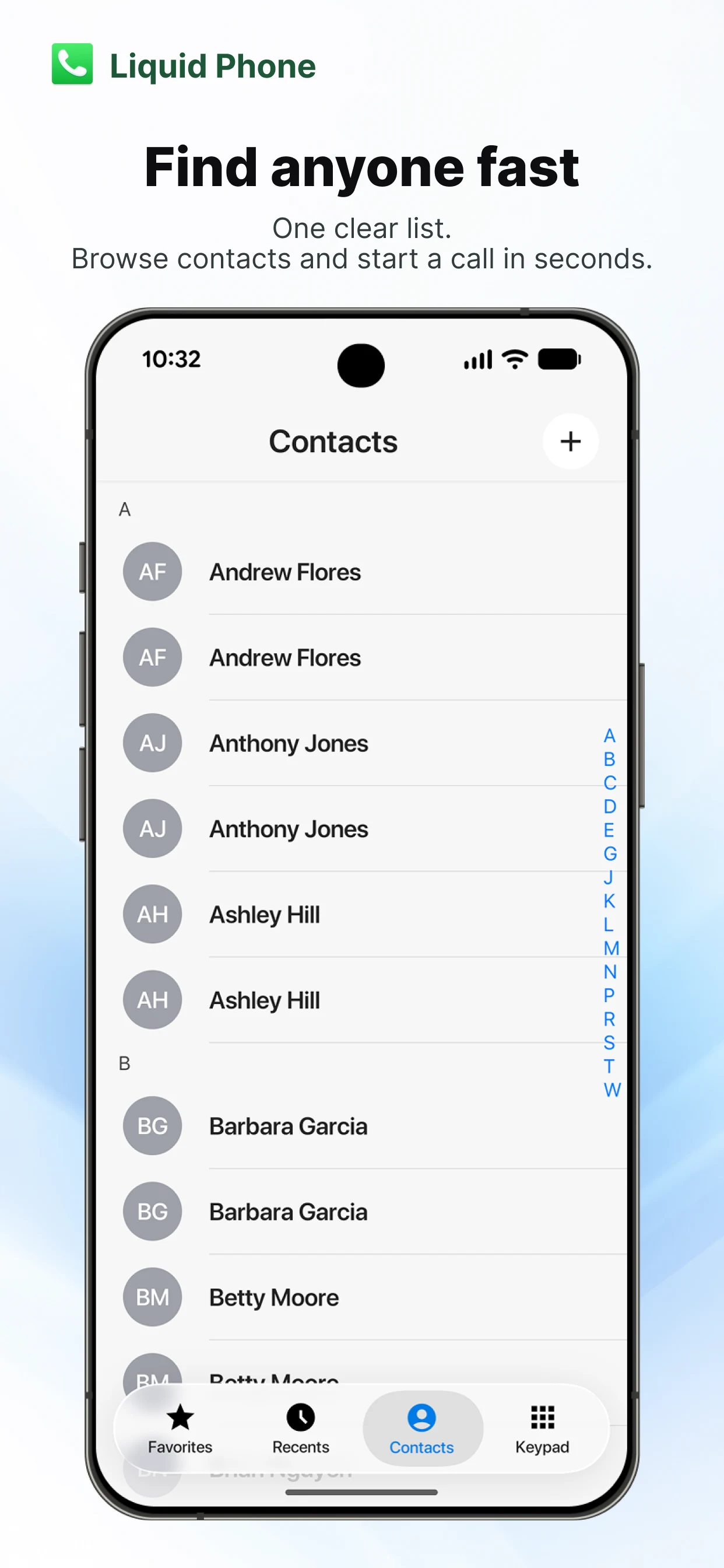 Liquid Phone - iCall Dialer screenshot